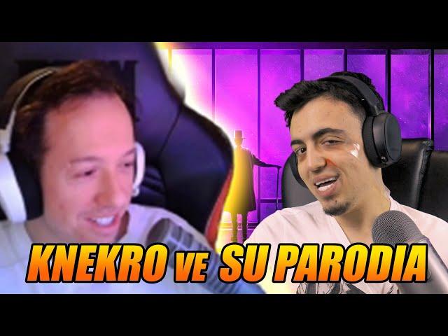 KNEKRO REACCIONA a su PARODIA