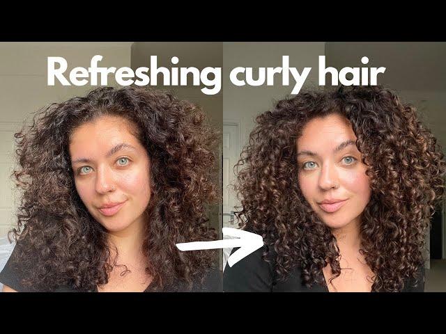 HOW TO REFRESH CURLS | Curly Hair 101: Ep 1