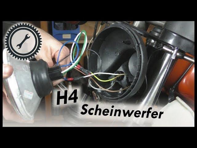 Auf H4-Scheinwerfer umrüsten - Simson Tutorial