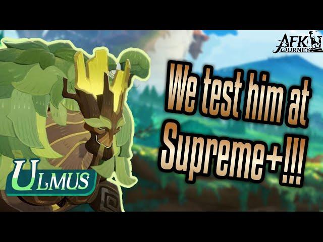 We max Ulmus!!! Testing the new RATE-UP Hero!!! - AFK Journey