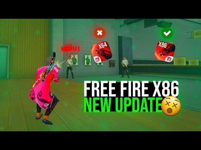 New Free Fire X86 ATUALIZADOلن تصدق سرعتها اخف نسخة فري فاير 86 التحديت الجديد للاجهزة الضعيفة