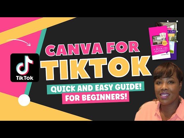 How to Make a TikTok Video in CANVA to Sell KDP Low Content Books [Canva Design Tutorial]