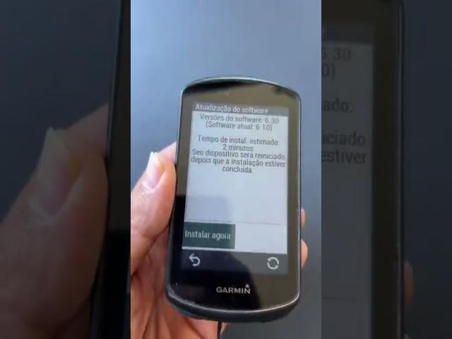 Atualize seu Garmin