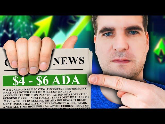 HUGE CARDANO NEWS: is ADA set for NEW All Time High?