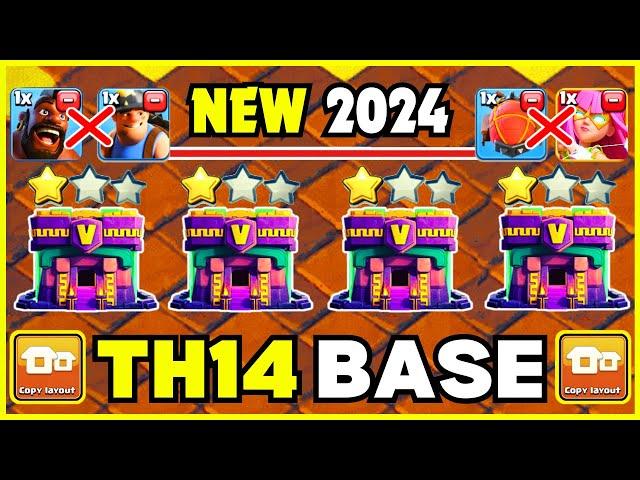 ( TOP 10 ) BEST TH14 CWL BASE WITH LINK 2024 || TH14 WAR BASE LINK 2024 || TH14 BASE CLASH OF CLANS