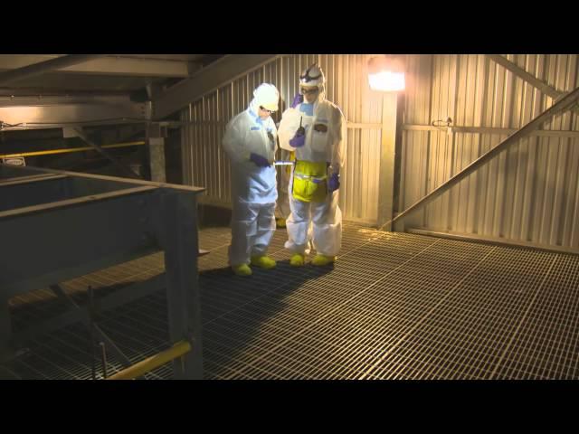 Hanford F Reactor Inspection B-roll footage