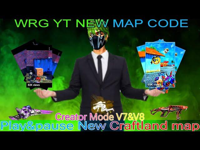 Free Fire new trending Craftland map ️ | New autokill hacker Craftland map code