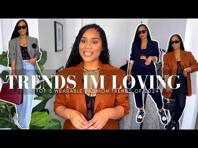 Trends I’m Loving| Styling 5 Winter Transitional Outfits ft The Top Wearable Trends of 2024