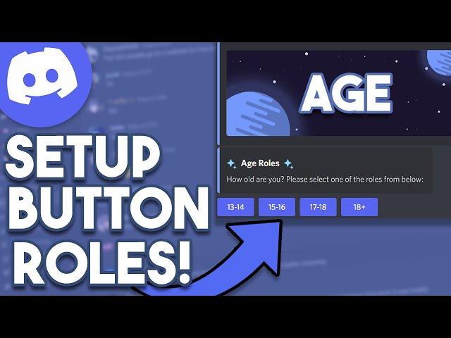 Setup Discord Button Roles (2022!)