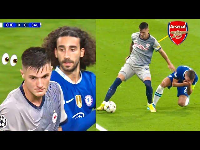 Benjamin Šeško vs Chelsea at Stamford Bridge | ARSENAL TARGET 