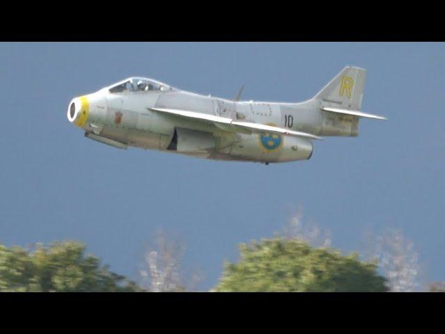 Försvarsmaktens flygdag 2018 J 29 Tunnan Swedish Air Force