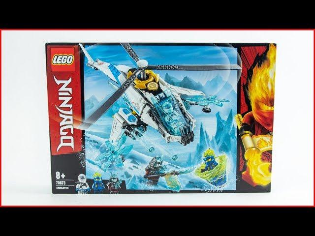 LEGO NINJAGO 70673 Shuricopter Construction Toy - UNBOXING