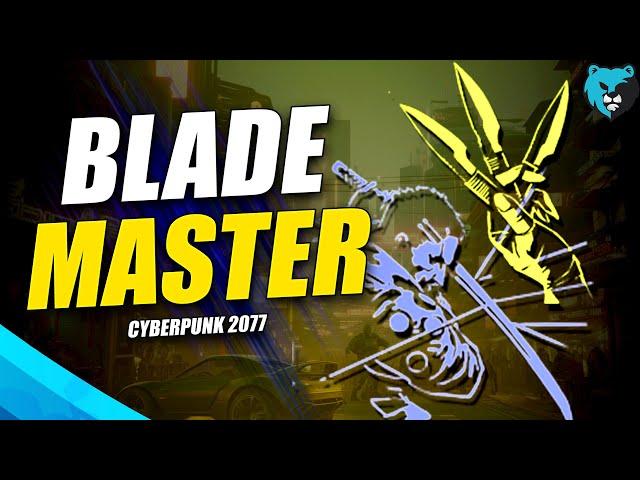 Knife + Katana is BUSTED OP "The Blademaster" Build | Cyberpunk 2077