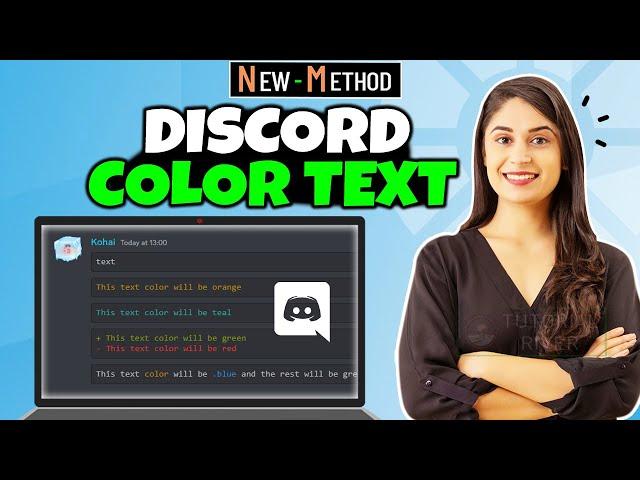 How To Do Discord Color Text 2024 | How to change the text color in Discord