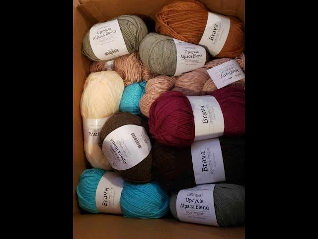 Unboxing video -  Yarn haul -WeCrochet's Big Sale - Part 1