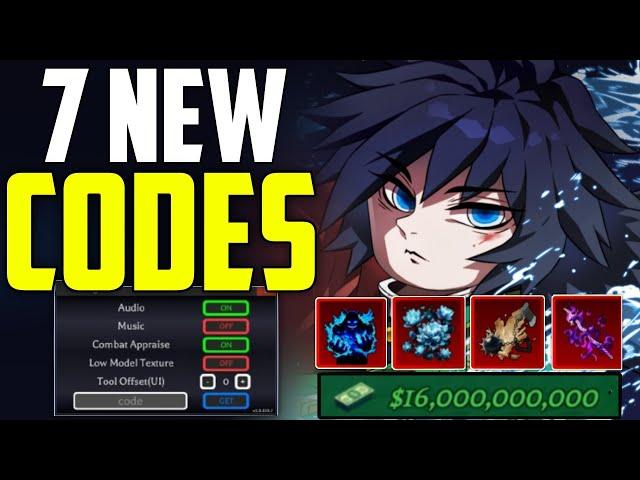 *NEW* ALL WORKING CODES FOR DEMON BLADE IN 2024 | ROBLOX DEMON BLADE CODES 2024