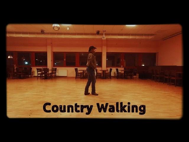 Country Walking - Line Dance - Short Demo