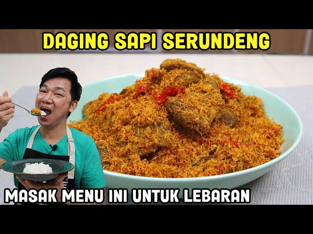 Daging Sapi Serundeng Masak Menu Ini Untuk Hari Lebaran