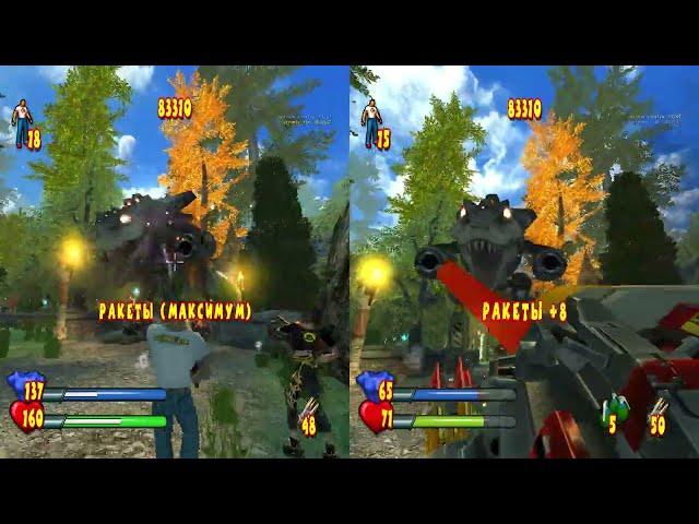 Serious Sam 2 Renovation Split Screen - Honeywood Carnage!