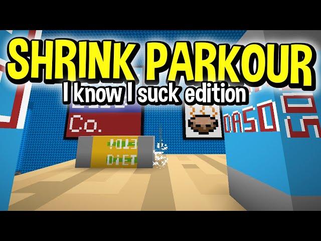 SHRINK PARKOUR 3 (Minecraft Map) - CrazeLarious