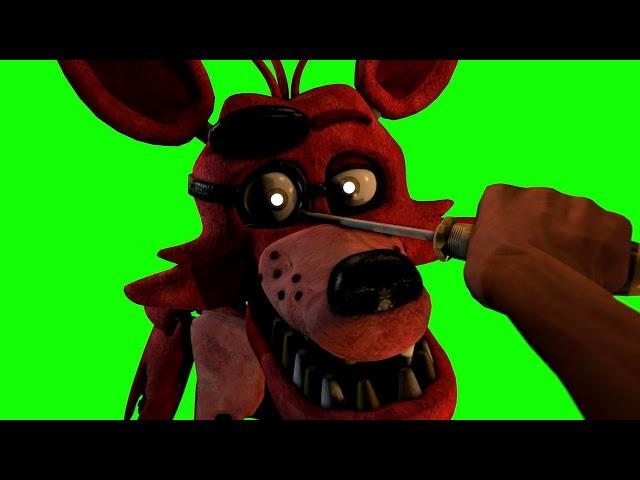 FNaF Foxy Becomes Friend | Green Screen