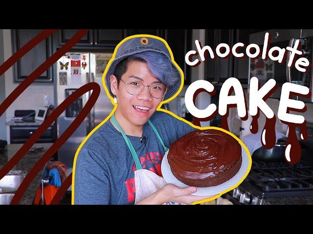 Baking a chocolate cake for my dad's birthday | Frederic's Asian Kitchen