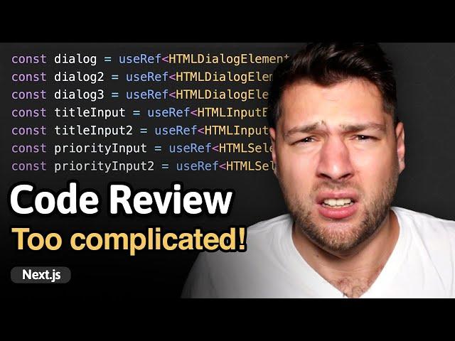 This is way too complicated! - Code Review