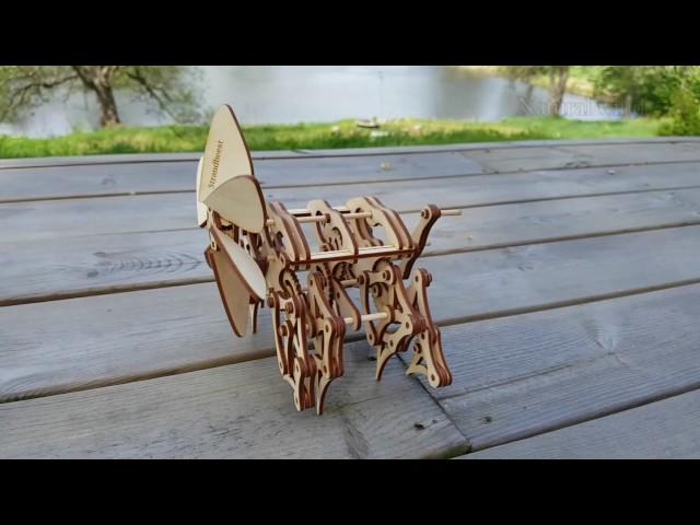 Induku Wooden Models - Strandbeest Walking