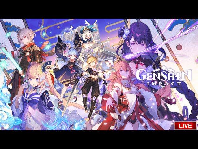 Genshin Impact Livestream| version 4.8| #AryanGaming