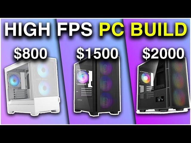 The BEST Gaming PC Builds FOR ALL BUDGETS  HIGH FPS GUARANTEED