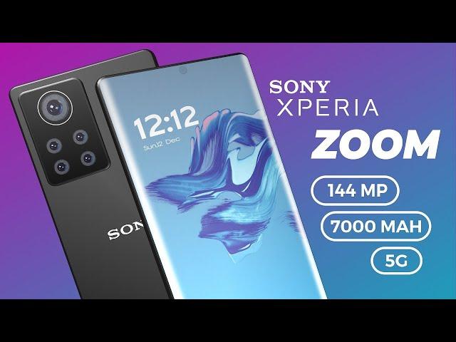 Sony Xperia ZOOM Introduction - 144 MP Camera and 100x zoom | 7000 MAH BATTERY.