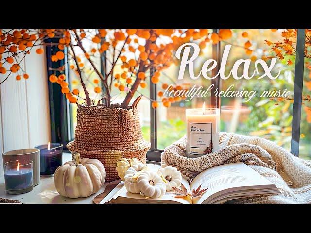 Calm Relaxing Spa Massage Music, Relaxing Soft Piano Flute Music "Enchanting Autumn"