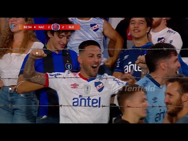 Serie Rio de la Plata 2022 - Nacional 2:2 San Lorenzo - Emmanuel Gigliotti (NAC)