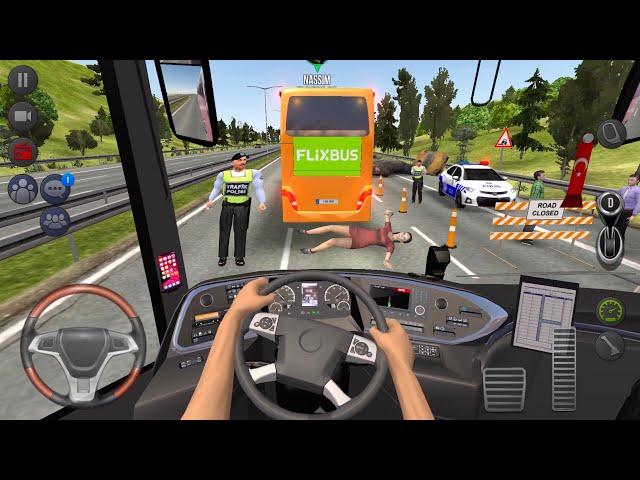 Europe Bus Accident ‍️ Bus Simulator : Ultimate Multiplayer! Bus Wheels Games Android