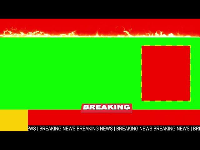 Breaking News Green Screen Templates | No Copyrights | Arish's Films