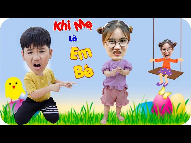 Khi Mẹ Biến Thành Em Bé  Min Min TV Minh Khoa