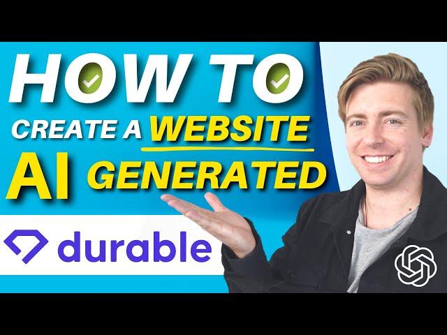 Durable AI Website Builder Tutorial | AI Tool Kit, CRM, Invoicing & More for Small Biz