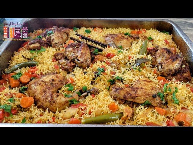 طبخ الدجاج والأرز بهذه الطريقة يعطي نتيجة مذهلة Cook the chicken and rice this way! Amazing result