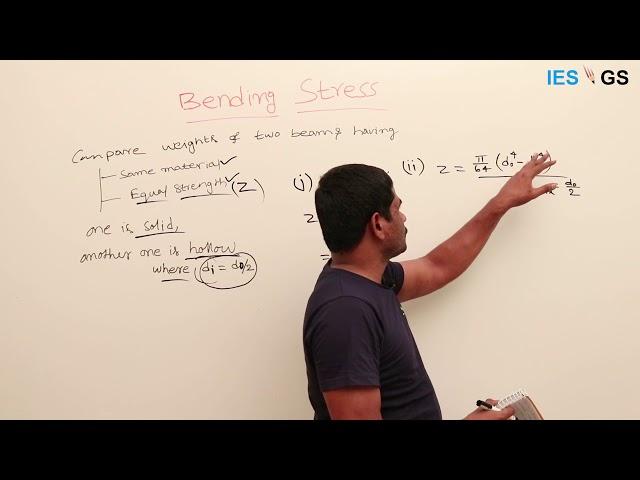 ESE GS || Design || Bending Stress- Examples on Bending stress