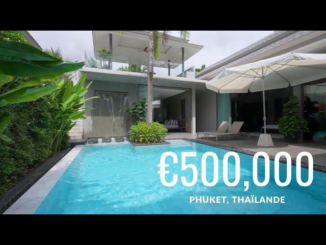 Villa Contemporaine Neuve à Vendre à Phuket en Thaïlande