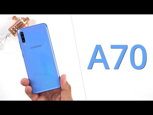 Samsung Galaxy A70 (blau): ausführliches Unboxing, Einrichtung & erster Eindruck | techloupe