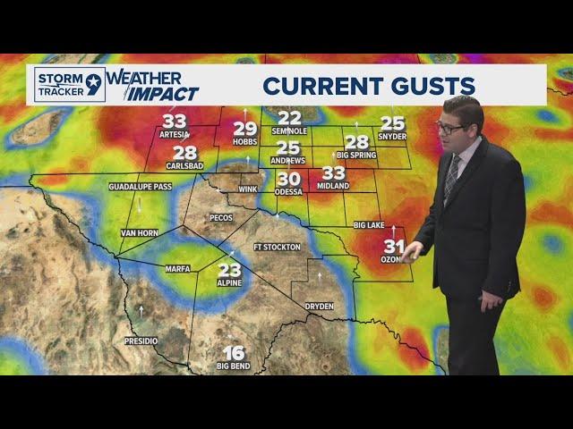 Strong Fronts About to Increase Rain Chances and Decrease Temperatures| West Texas Forecast