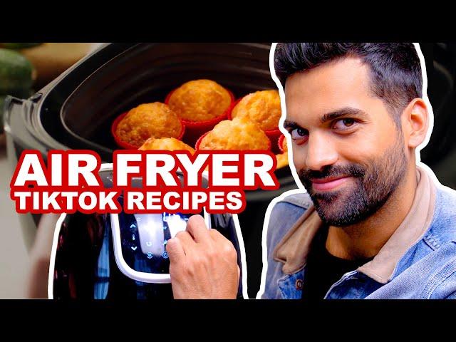 Trying Air Fryer Recipes and TikTok Pasta Chips | What's Trending | Trend Trials