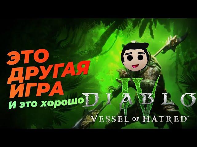 ОБЗОР ДЛЯ ТЕХ, КТО НЕ ИГРАЛ ГОД. Diablo 4 Vessel of Hatred