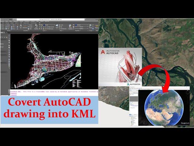 Lisp to Convert AutoCAD drawing to KML