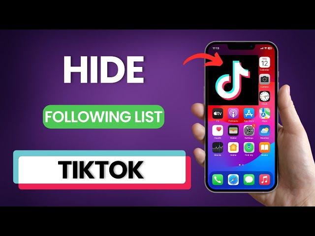 How to hide following list on TikTok | ONE STOP SOLUTION