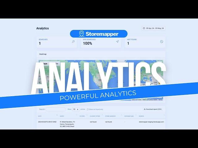 Power Analytics - Store Locator App