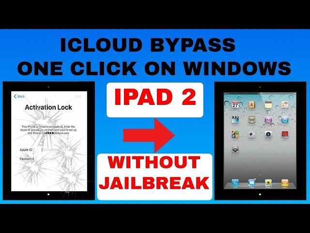 iPad 2 iCloud bypass FOR FREE!!