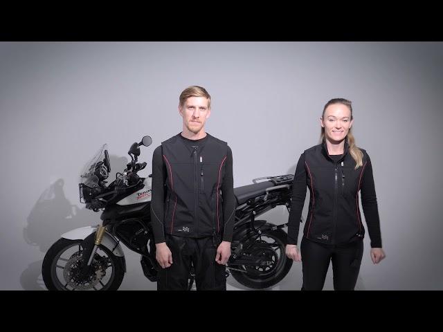 Powering your Keis Heated Vest, Bodywarmer, or Jacket from motorcycle