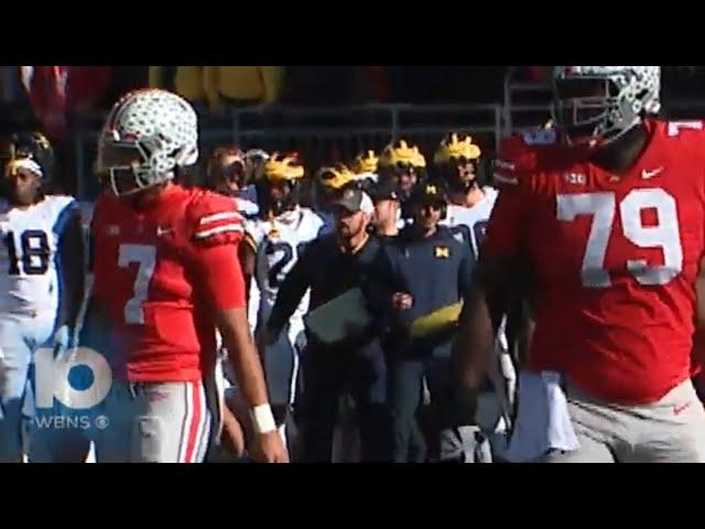 Video appears to show suspended Michigan staffer on sidelines of 2022 game against Ohio State